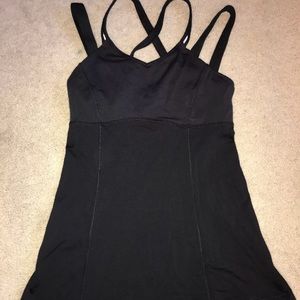 Black Lululemon tank top